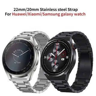สายนาฬิกาข้อมือ โลหะ สเตนเลส แบบเปลี่ยน สําหรับ Xiaomi Watch S2 S1 Pro color2 Galaxy Watch 5 Pro 4 classic 3