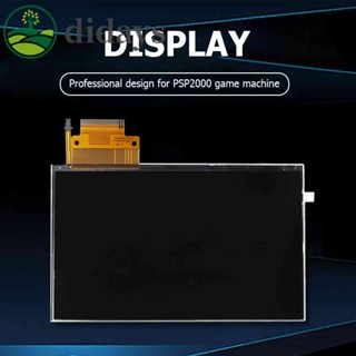อะไหล่หน้าจอ LCD แบบเปลี่ยน สําหรับ PSP 2000 2001 2003 2004