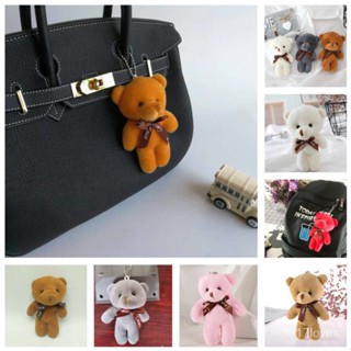 [COD พร้อมจัดส่ง] Paddington Bear จี้ตุ๊กตา อุปกรณ์เสริมกระเป๋า ลูกหมีสยาม หมีแพดดิงตัน หมีแพดดิงตัน กระเป๋านักเรียนน่ารักแขวน ของขวัญชิ้นเล็ก 5MWN