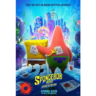 DVD The SpongeBob Movie Sponge on the Run (2020) สพันจ์บ็อบ ผจญภัยช่วยเพื่อนแท้ (เสียง ไทย/อังกฤษ ซับ ไทย/อังกฤษ) DVD