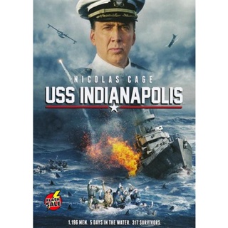 DVD ดีวีดี USS Indianapolis Men of Courage (2016) (เสียง ไทยมาสเตอร์ /อังกฤษ ซับ ไทย) DVD ดีวีดี