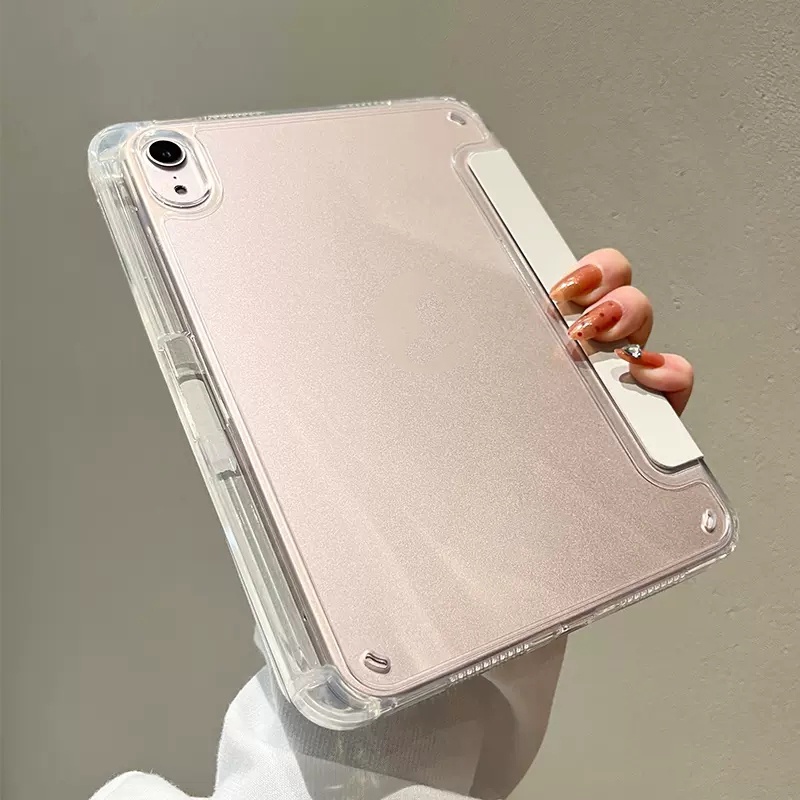 เคสอะคริลิคใส-hd-พร้อมขาตั้งแม่เหล็ก-สําหรับ-ipad-air-2022-air-5-4-air-2-1-pro-11-2021-2020-10-2-8th-7th-9th-10th-10-9-9-7-5th-6th