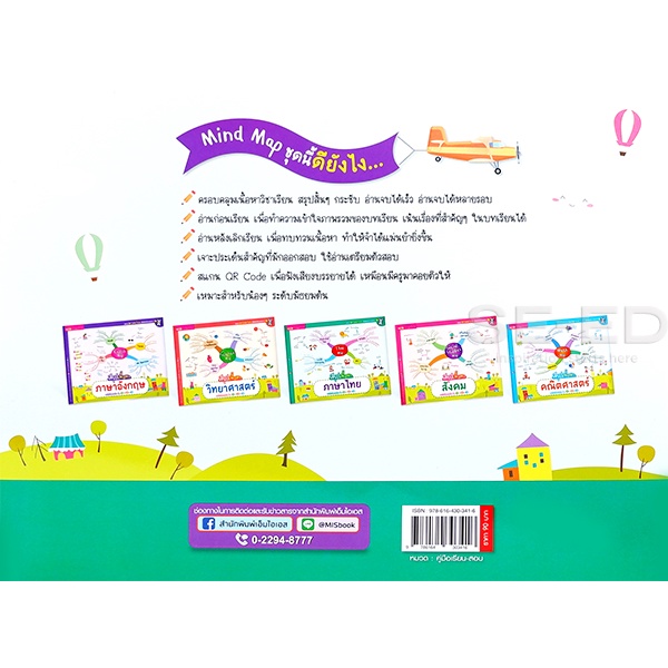 bundanjai-หนังสือ-thai-map-สรุปเนื้อหาภาษาไทย-ระดับมัธยมต้น-ม-1-2-3