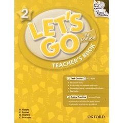 Bundanjai (หนังสือเรียนภาษาอังกฤษ Oxford) Lets Go 4th ED 2 : Teachers Book and Online Practice +CD (P)