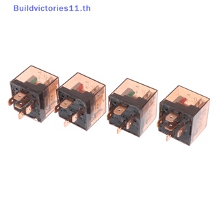 Buildvictories11 รีเลย์ควบคุมรถยนต์ กันน้ํา 12 24V 80A 4 5Pin SPDT TH