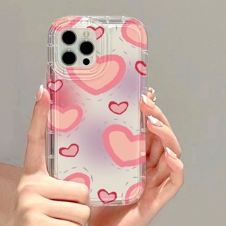 เคสโทรศัพท์มือถือแบบนิ่ม TPU ใส ลายดอกไม้ หัวใจ สีชมพู สําหรับ Xiaomi Mi 12T 11T 10T 11 Lite 5G NE 13 12 Pro Lite