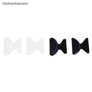 [fashionbanana] แผ่นซิลิโคน กันลื่น สําหรับติดจมูกแว่นตา 5 คู่