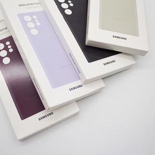 เคสโทรศัพท์มือถือ ซิลิโคนนิ่ม บางมาก กันกระแทก สีพื้น สําหรับ Samsung Galaxy S22 Ultra S22Plus S 22