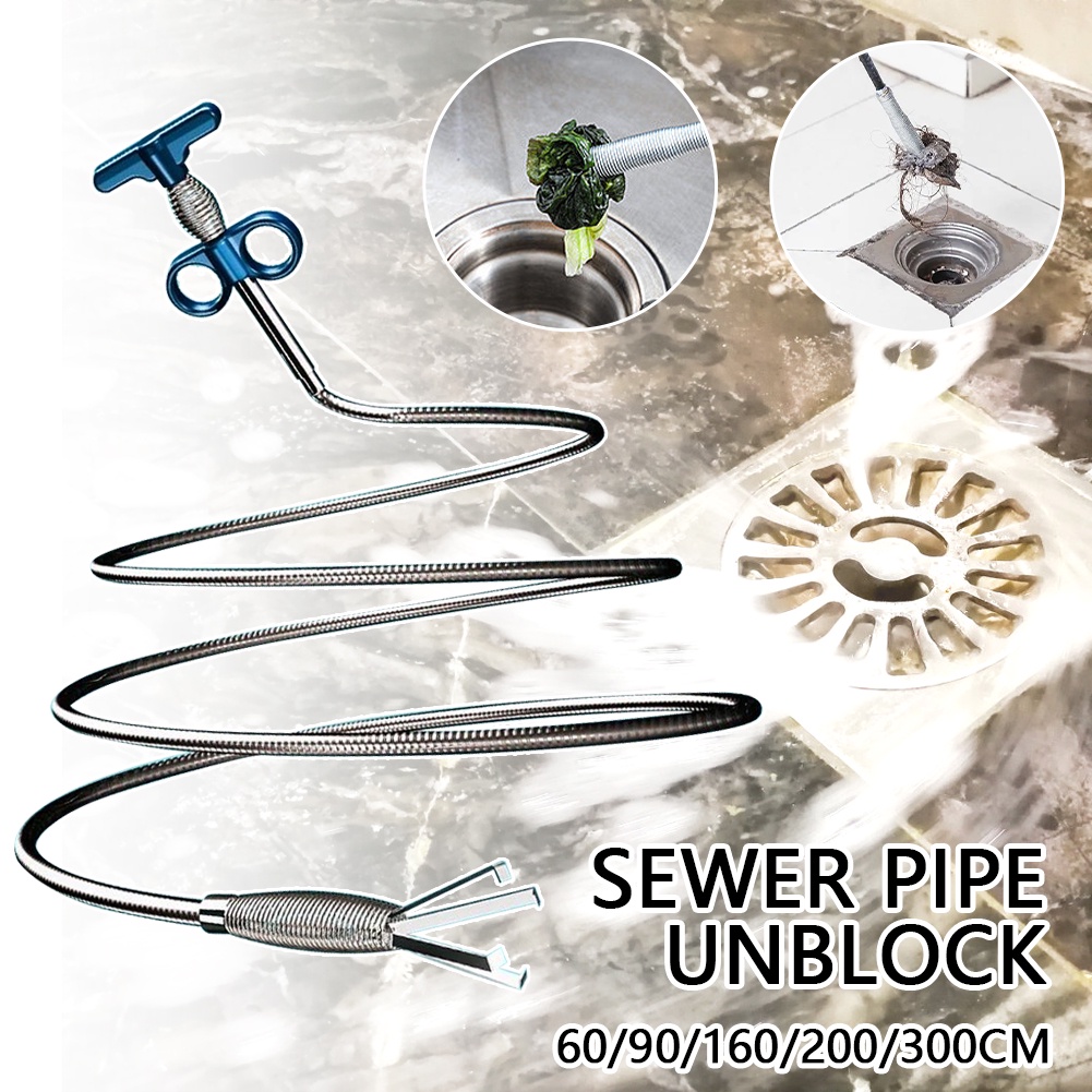 sink-cleaning-hook-sewer-hand-kitchen-sink-cleaning-hook-sewer-dredging-device-spring-pipe-hair-dredging-tool-ซินเธีย-cynthia