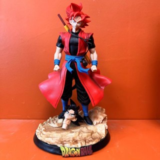 [New product in stock] Dragon Ball Super GK Hunter fairy bean Wukong Super Saiya hand-made model ornaments peripheral gifts ODZG