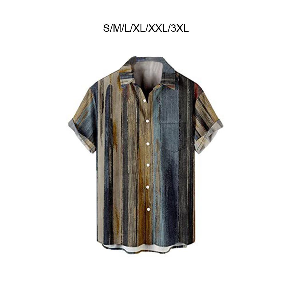 เสื้อเชิ้ตฮาวาย-ลําลอง-น้ําหนักเบา-ระบายอากาศ-ทําความสะอาดง่าย-เหมาะกับฤดูร้อน-สําหรับผู้ชาย
