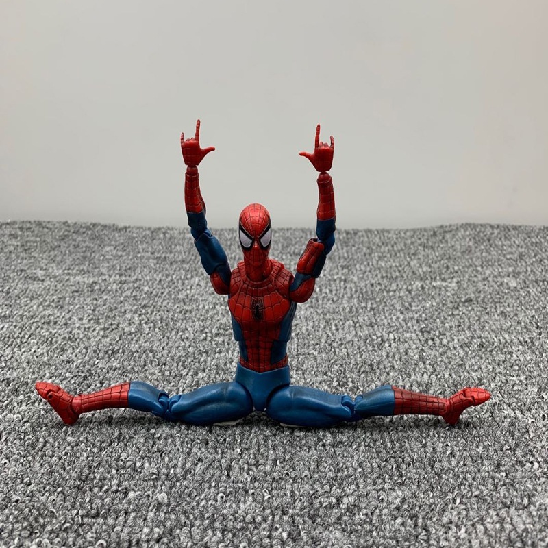 spot-seconds-to-send-avengers-4-comic-version-maf-075-spider-man-movable-model-ornaments-boxed-hand-handle-8cc