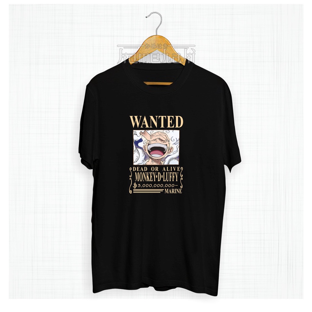 s-5xl-เสื้อยืด-พิมพ์ลายอนิเมะ-luffy-wanted-bounty-yonko-after-wano-one-piece-combed-30s-สําหรับผู้ชาย-และผู้หญิง