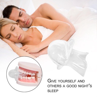 อุปกรณ์ป้องกันการนอนกรน ช่วยในการนอนหลับ Tongue Sleeve Silicone Snoring Respirator