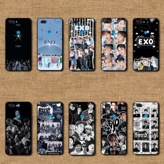 เคสซิลิโคนนิ่ม ลาย EXO สําหรับ OPPO A5S A7 A12 A11K A12S