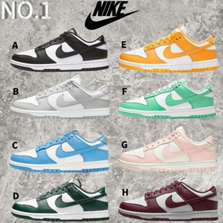 รองเท้าผ้าใบ Dunk Low retro ลายแพนด้า สีเทา สีดํา สีขาว สําหรับผู้ชาย และผู้หญิง