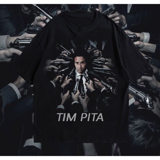 📦พร้อมส่ง (🔥พร้อมส่งเสื้อเฮีย🔥) เสื้อ PiTA JOHNWICK COTTON 100 % มีทั้งทรงปกติและ T-shirt