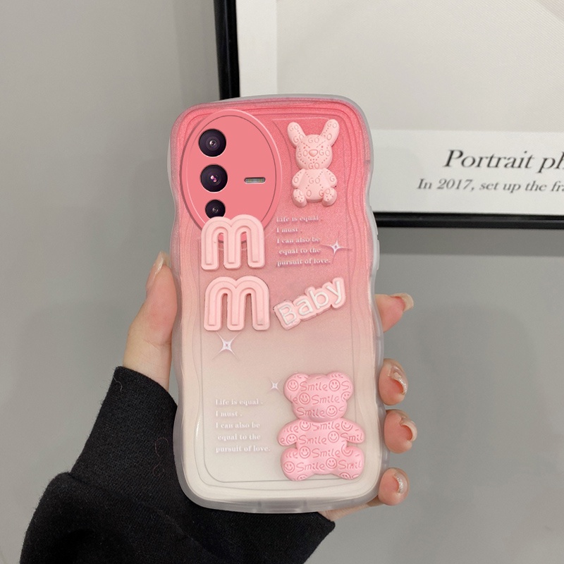 เคส-vivo-v27-pro-เคส-vivo-v27-เคสโทรศัพท์มือถือ-ลายตุ๊กตา-3d-ไล่โทนสี-สําหรับ-vivo-v27-pro-v27