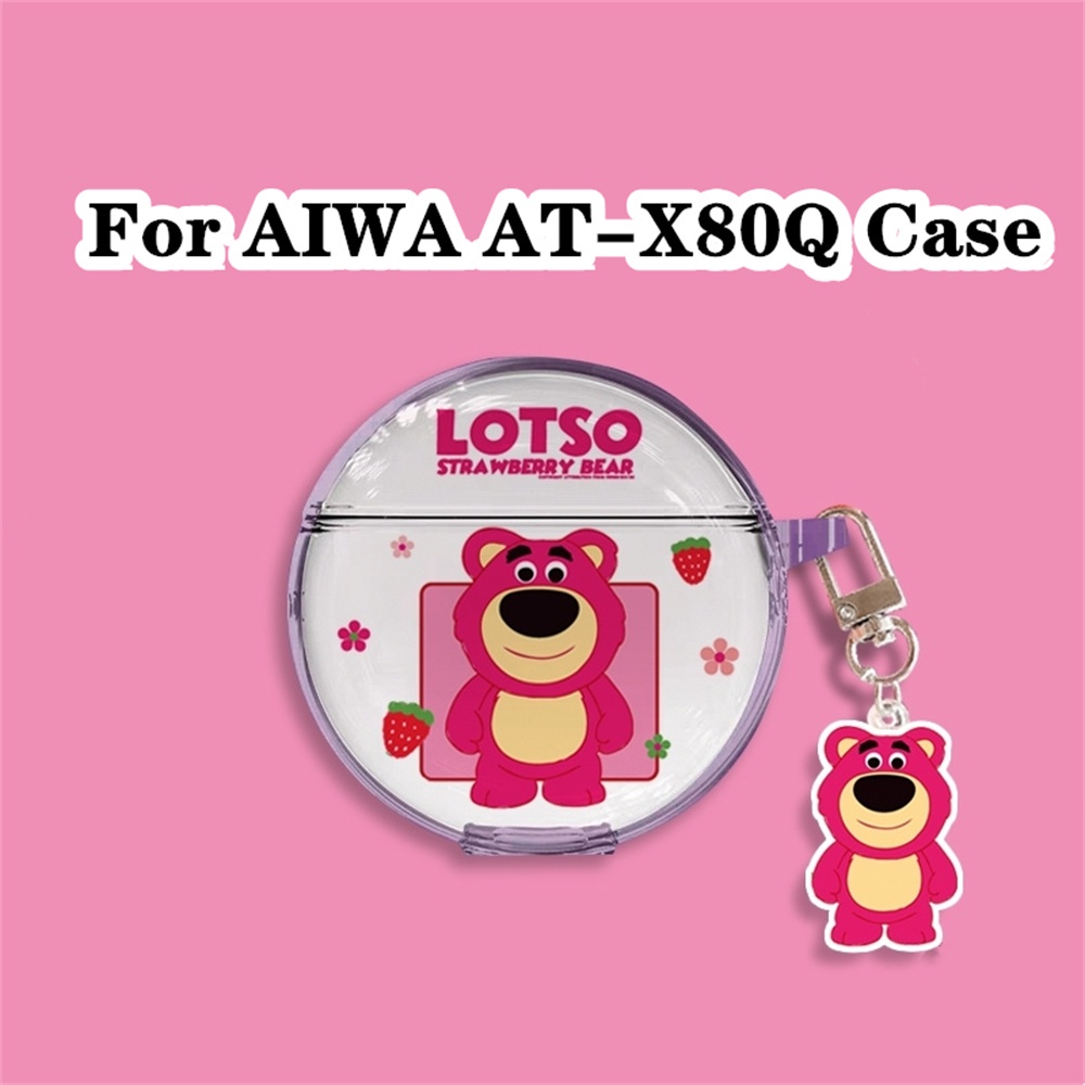 คุณภาพสูง-เคสหูฟังนิ่ม-แบบใส-ลายการ์ตูน-สําหรับ-aiwa-at-x80q-aiwa-at-x80q