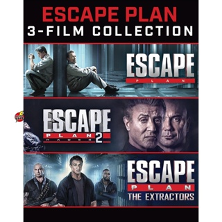 DVD ดีวีดี Escape Plan เอสเคป แพลน แหกคุกมหาประลัย ภาค 1-3 DVD Master เสียงไทย (เสียง ไทย/อังกฤษ ซับ ไทย/อังกฤษ ( ภาค 2