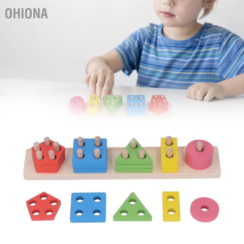 ohiona-ของเล่นคัดแยกไม้รูปร่างการจดจำสีของเล่นไม้เพื่อการศึกษาสำหรับเด็กหญิงอายุ-2-ถึง-3-ปี