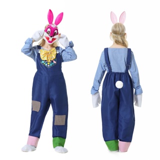 [New product in stock] little rabbit parent-child performance clothing kindergarten little white rabbit performance clothing little rabbit cute cartoon animal clothing Rabbit quality assurance CL5X