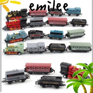 Emilee โมเดลรถไฟพลาสติก ของเล่นสําหรับเด็ก