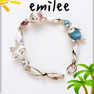 Emilee สร้อยข้อมือ ดีไซน์ไม่ซ้ําใคร สําหรับวัยรุ่น วาเลนไทน์