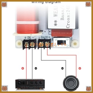 Bang บอร์ดโมดูลแยกความถี่ลําโพง เบสบริสุทธิ์ Hi-Fi สําหรับลําโพง DIY