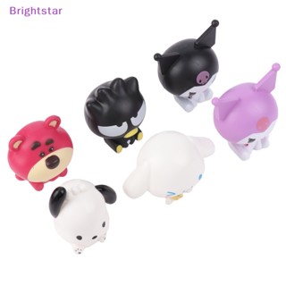 Brightstar Kawaii ฟิกเกอร์การ์ตูนอนิเมะ Cinnamoroll Pachacco Kuromi Hello Kitty ของเล่นสําหรับเด็ก