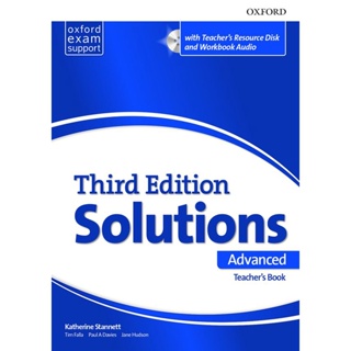 Bundanjai (หนังสือเรียนภาษาอังกฤษ Oxford) Solutions 3rd ED Advanced : Teachers Pack (P)