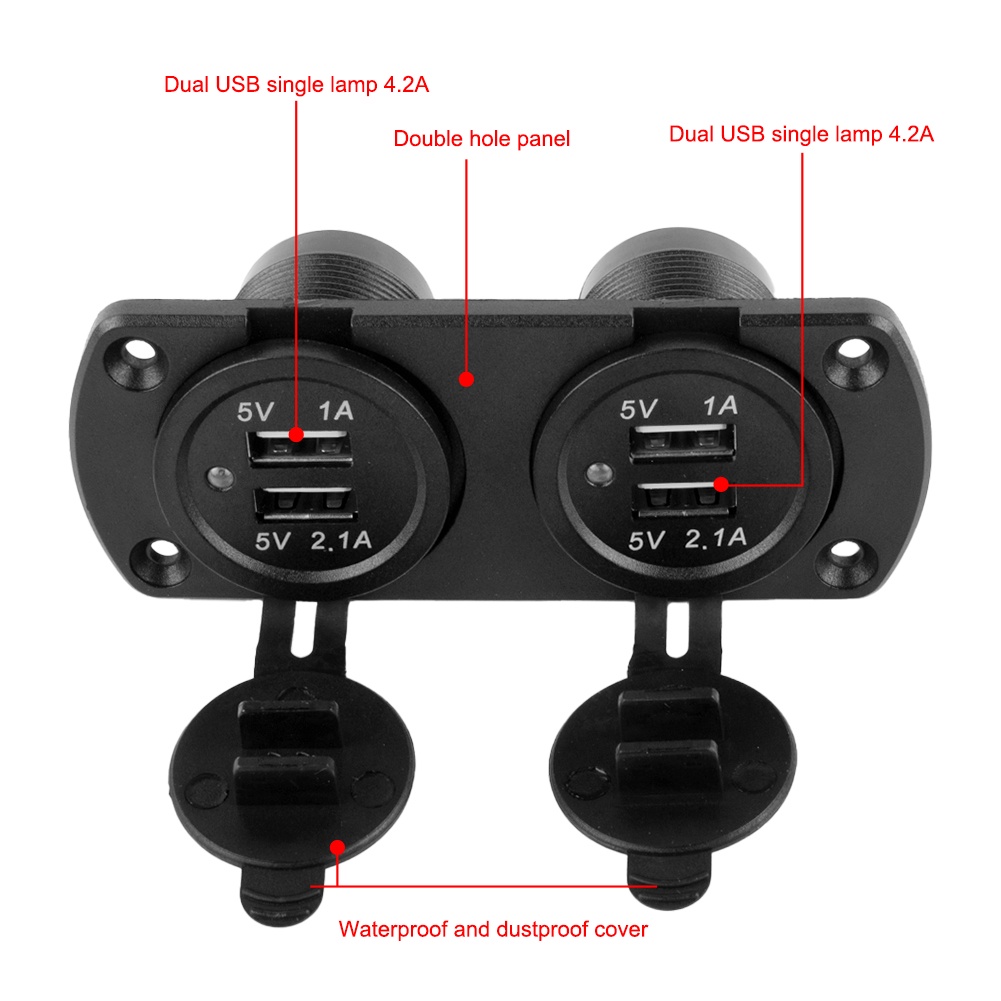 ที่ชาร์จเรือ-camper-caravan-fittings-flush-mount-outlet-แบบเปลี่ยน