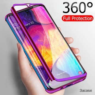 เคสโทรศัพท์มือถือแบบแข็ง กระจกนิรภัย กันกระแทก ลาย Derajat 360 สําหรับ iPhone 13 Pro Max 12 Pro Max 11 Pro Max X Xr Xs Max