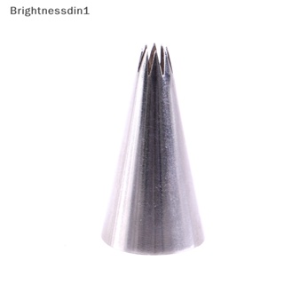 [Brightnessdin1] หัวฉีดท่อ ขนาดเล็ก สําหรับตกแต่งคัพเค้ก เบเกอรี่ 19#