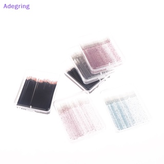 [Adegring] แปรงเขียนคิ้ว อายไลเนอร์ ปากกา ไนล่อน แบบใช้แล้วทิ้ง สีดํา 50 ชิ้น