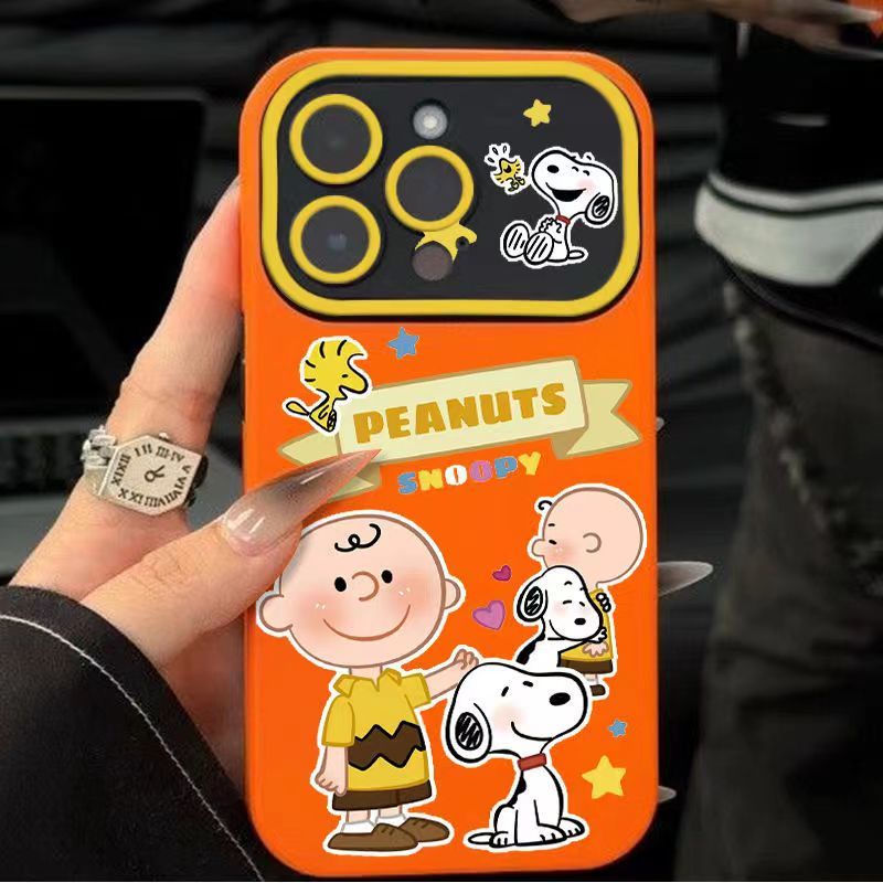 เคสโทรศัพท์มือถือ-แบบนิ่ม-ลายสนูปปี้-สําหรับ-apple-iphone-11-14pro-7p-13pro-12-sggx