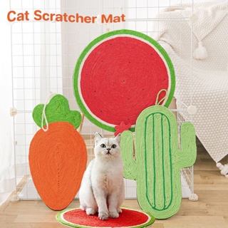 ⭐Cat Scratcher Mat พรมลับเล็บแมว แผ่นลับเล็บแมว ที่ลับเล็บแมว ที่นอนแมว กันข่วน