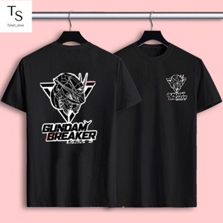   PROMOSI MEGA SALES     GUNDAM BREAKER BLACK IRON TSHIRT BAJU VIRAL / UNISEX TEE 100%COTTON_01