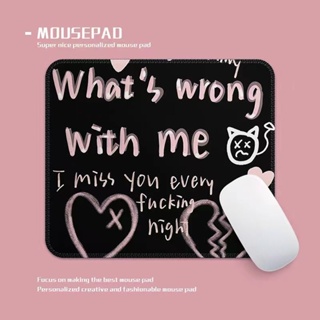 💜แผ่นรองเม้าส์ แผ่นรองเม้าส์สปีด สร้างสรรค์ เย็บขอบอย่างดี เมาส์ ที่รองเมาส์ Mouse pad/mouse mat