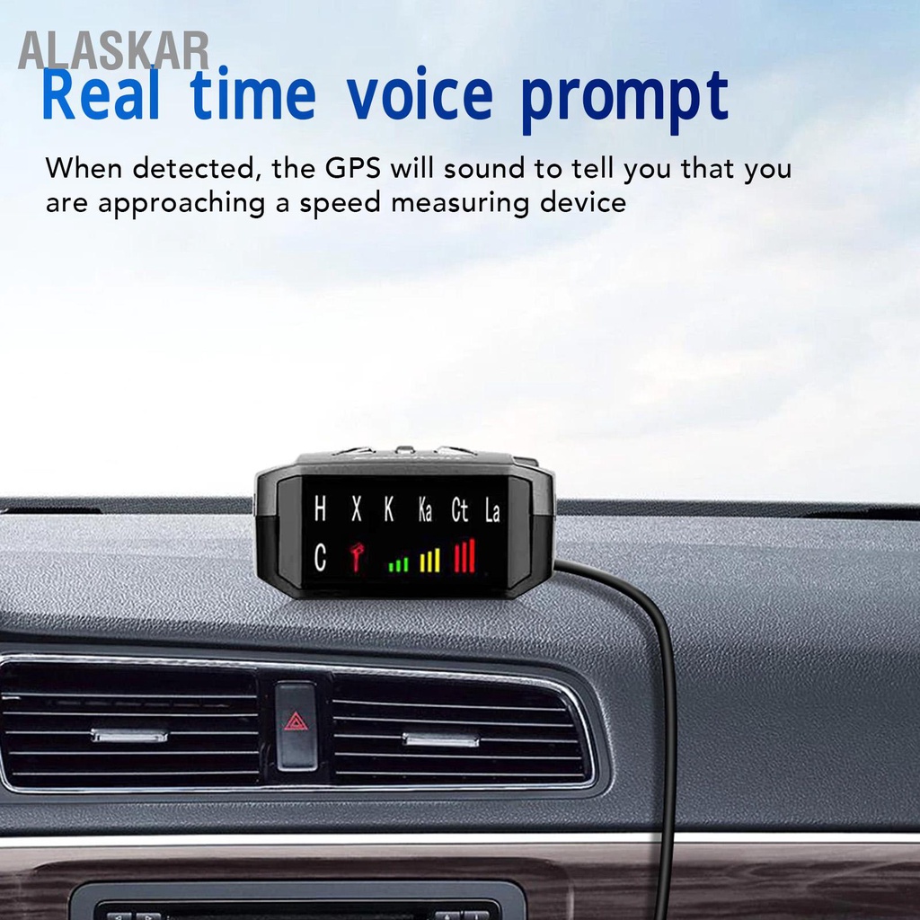 alaskar-เครื่องตรวจจับเรดาร์ในรถยนต์-real-time-voice-prompt-universal-360-gps-การตรวจจับระยะยาวที่แม่นยำเครื่องทดสอบเรดาร์ความเร็ว