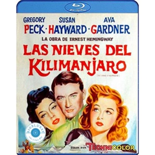 แผ่น Bluray หนังใหม่ The Snows of Kilimanjaro (1952) ดินแดนร้อนสงครามเถื่อน (เสียง Eng /ไทย | ซับ Eng) หนัง บลูเรย์