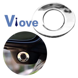 กล้องติดรถยนต์ ทรงกลม สําหรับ Volvo XC90 XC60 S80L S60 V60 S40 30716060 แหวนชุบกระจกมองหลัง สําหรับกล้อง