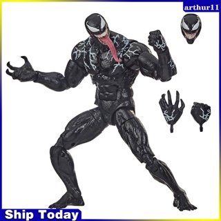 Arthur ตุ๊กตาฟิกเกอร์ Venom Super Action Figure ขนาด 7 นิ้ว ของเล่นสําหรับเด็ก