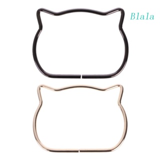 Blala หูแมวโลหะ แบบเปลี่ยน สําหรับกระเป๋าถือ กระเป๋าสะพายไหล่ DIY