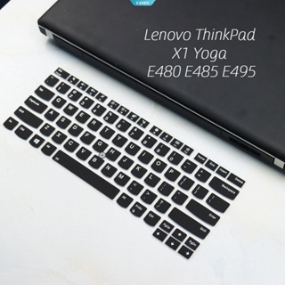 ฟิล์มซิลิโคนนิ่ม ป้องกันฝุ่น คุณภาพสูง สําหรับ Lenovo ThinkPad X1 Yoga E480 E485 E495 14 นิ้ว [CAN]