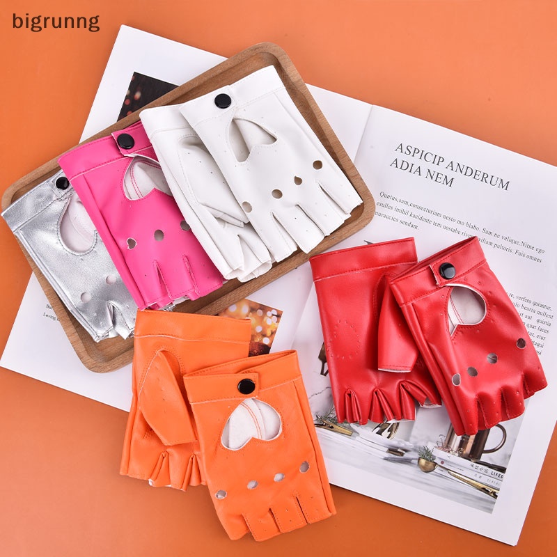 bigrunng-ถุงมือหนัง-pu-ห้านิ้ว-เหมาะกับการขับรถ-เต้นรํา-สําหรับผู้หญิง-sg