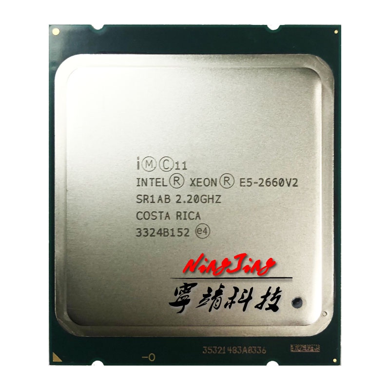 หน่วยประมวลผล CPU Intel Xeon E5-2660v2 E5 2660v2 E5 2660 v2 2.2 GHz 25M ...