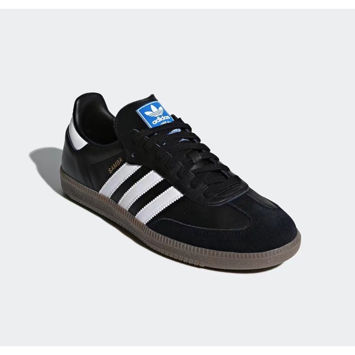 ของแท้พิเศษ-adidas-originals-samba-samba-0g-mens-and-womens-รองเท้าผ้าใบ-b75807