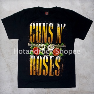 เสื้อยืดวงสีดำ Guns&amp;Roses TDM 0660 Hotandrock