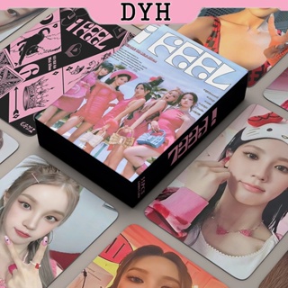 (G)I-DLE การ์ด โปสการ์ด I FEEL KPOP LOMO Card 55 ชิ้น/กล่อง